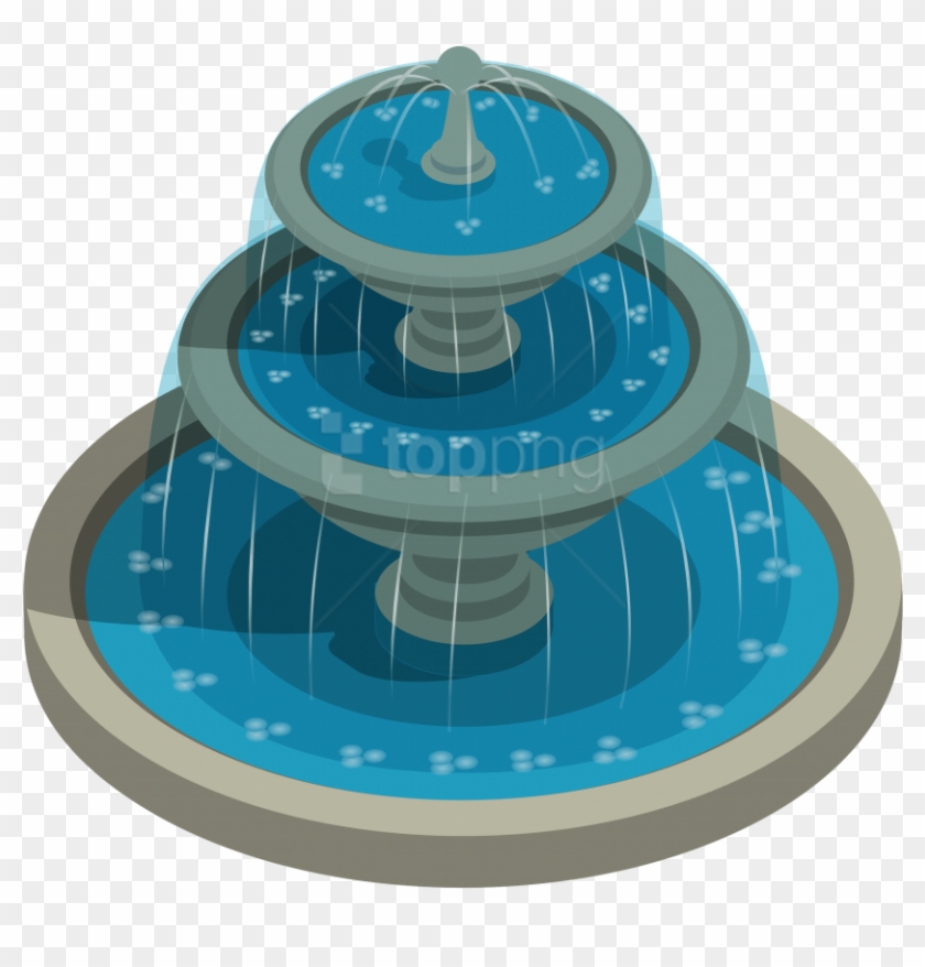 Free Png Download Round Water Fountain Clipart Png - Fountain Clipart Png Transparent Png #2115959