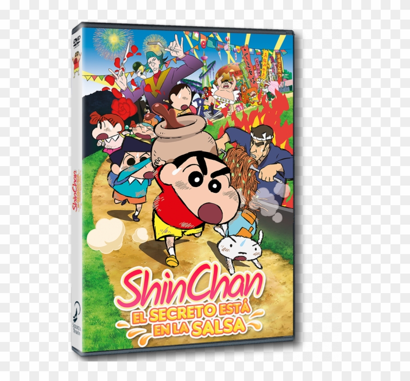 El Secreto Está En La Salsa Dvd - Shin Chan Clipart #2116334
