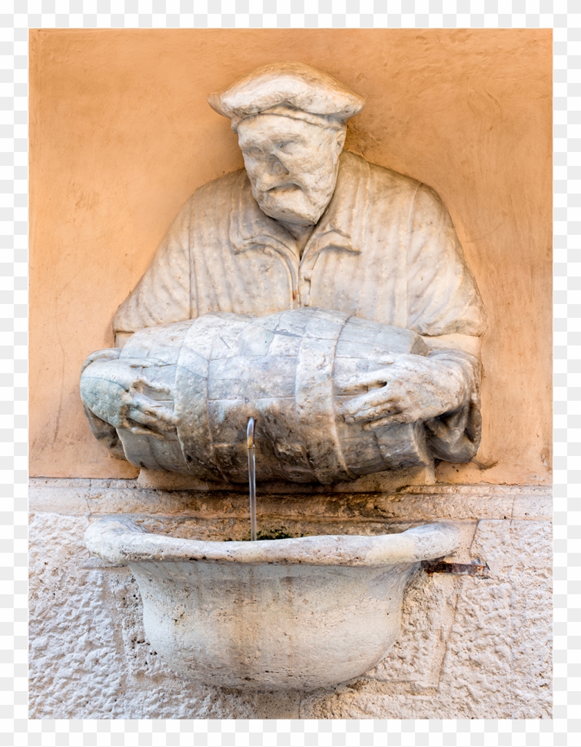 Fontana Del Facchino - Statue Clipart #2116721