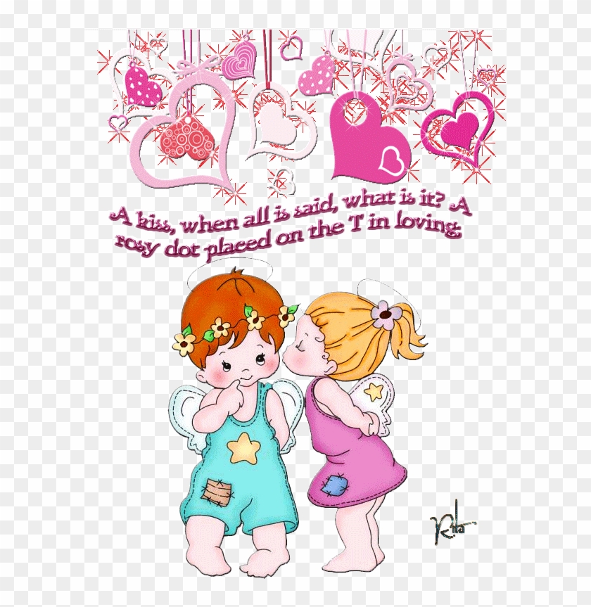 Happy Kiss Day - Animated Happy Kiss Day Clipart #2117222