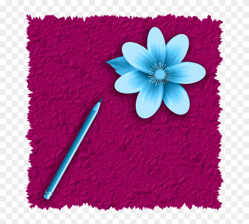 Png Image, Card, Design, Romantic, Flower, Pencil Clipart #2117609