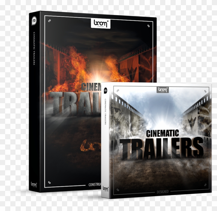 Cinematic Trailers Sound Effects Library Product Box - Poster Clipart