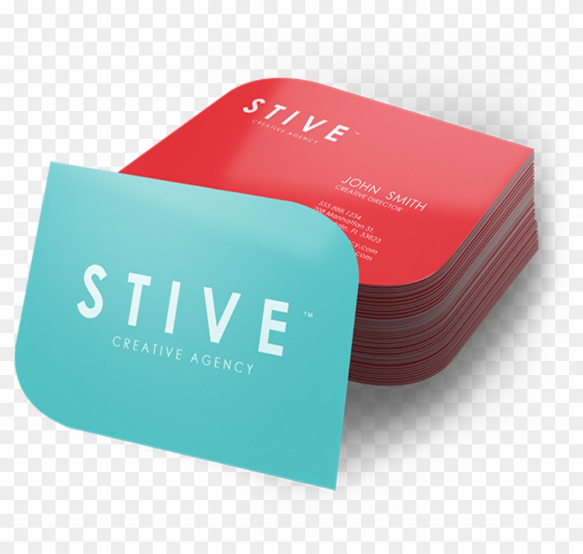 Die Cut Business Cards - Creative Die Cut Business Card Clipart