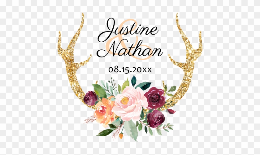 806 X 537 2 - Green Flowers Png Watercolor Clipart #2118027