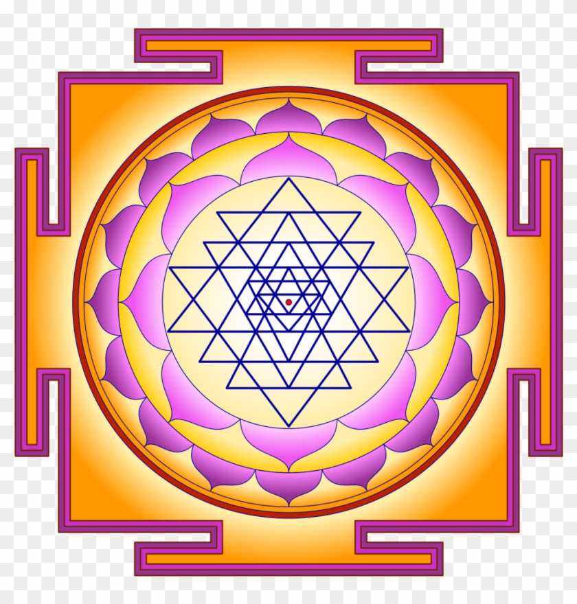 What Is The Sri Yantra - Sri Yantra Phone Clipart #2118151