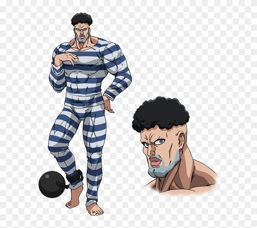Download Https - //rei - Animecharactersdatabase - - One Punch Man Pretty Prisoner Clipart #2118882