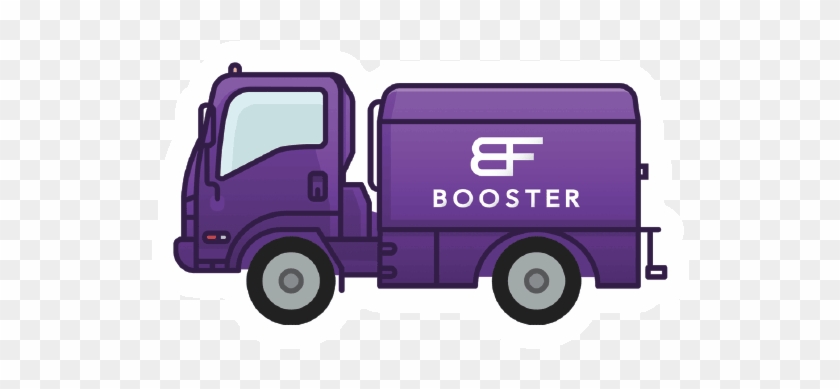 Get A Boost Of Fuel Where Your Car Is Parked With Booster - Booster Fuels Logo Clipart #2118942