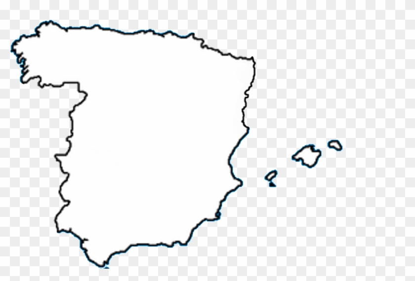 Blank Map Of Spain - Spain Map Without Catalonia Clipart (#2119015
