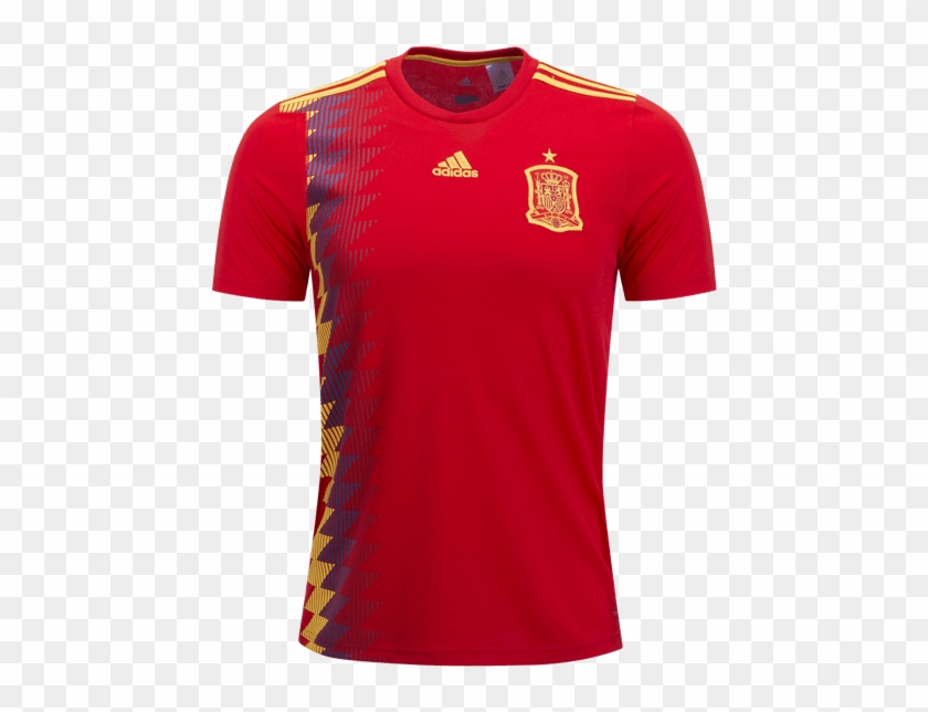 Tshirtfc - Store - Spain Home Jersey 2018 Clipart #2119166