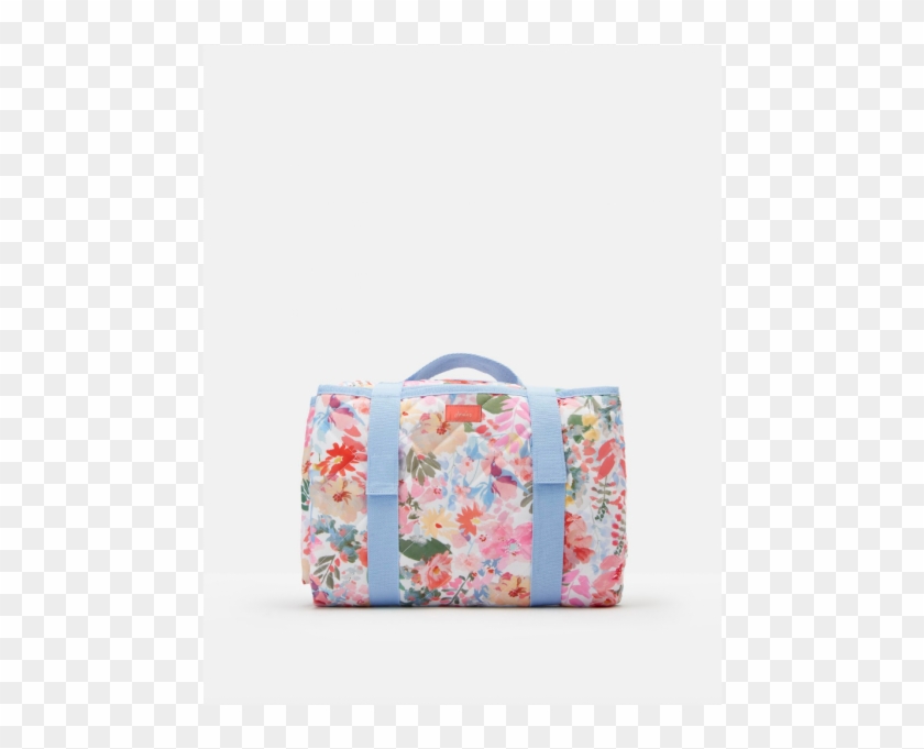 Joules Water Resistant Fold Up Printed Picnic Rug White - Handbag Clipart #2119423