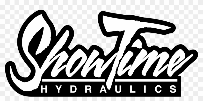 Showtime Hydraulics Logo Black And White - Showtime Clipart