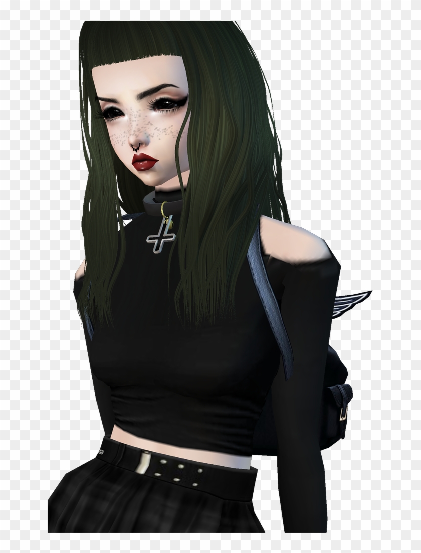 I Started Using Imvu Again Yesterday, I Still Had Loads - Goth Subculture Clipart