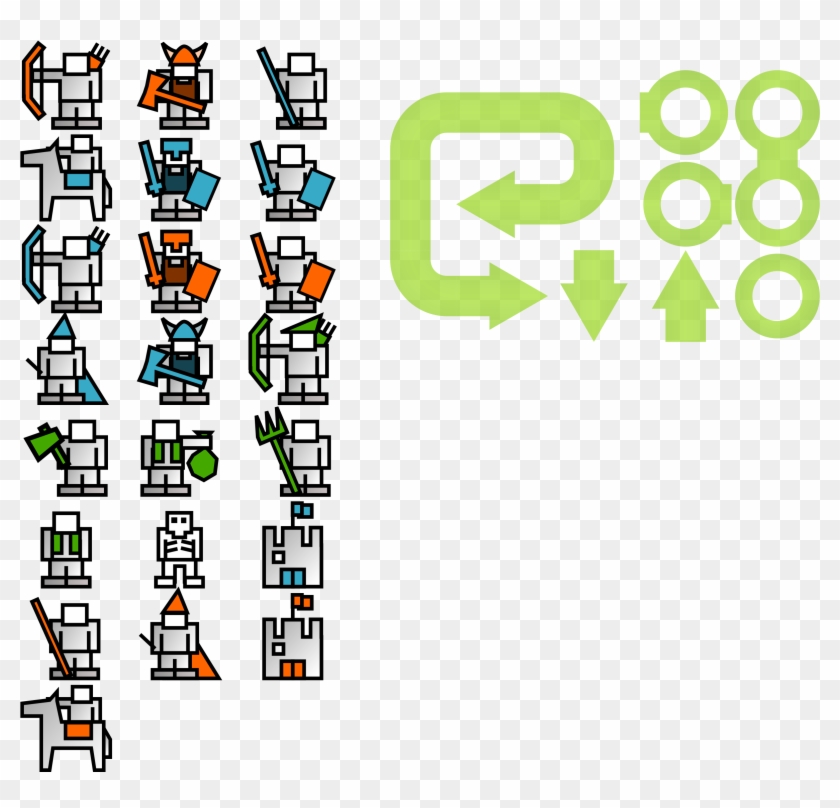 Big Image - Strategy Game Sprites Clipart