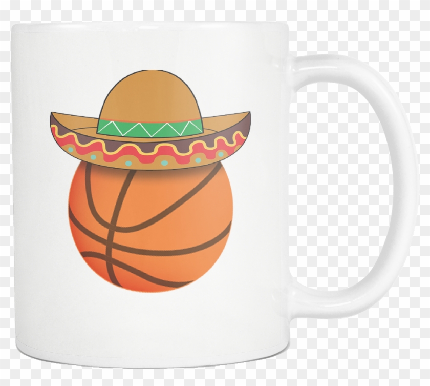 Funny Basketball Mexican Sports Clipart #2121791