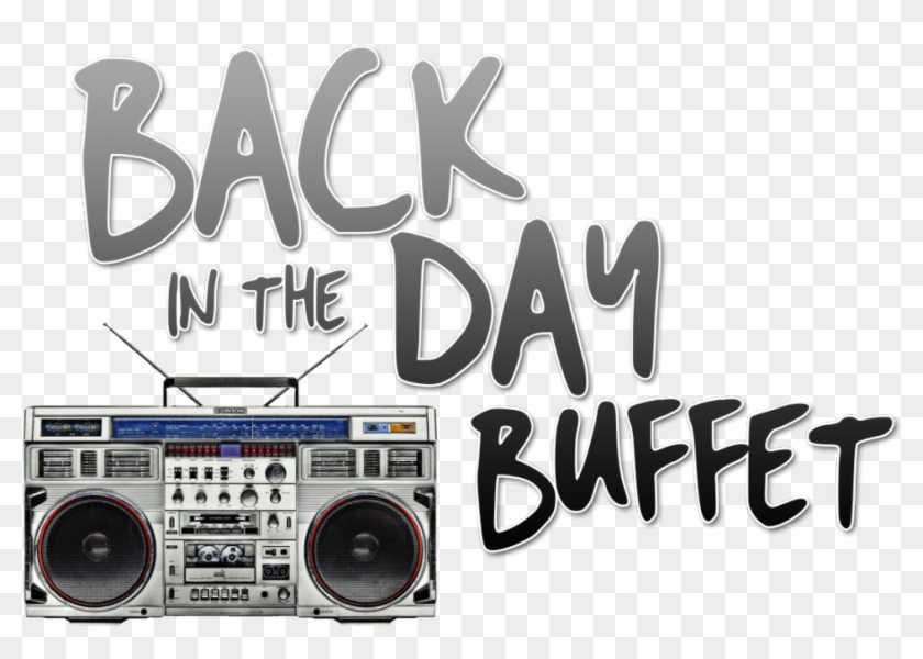 Back In The Day Buffet Clipart #2121944