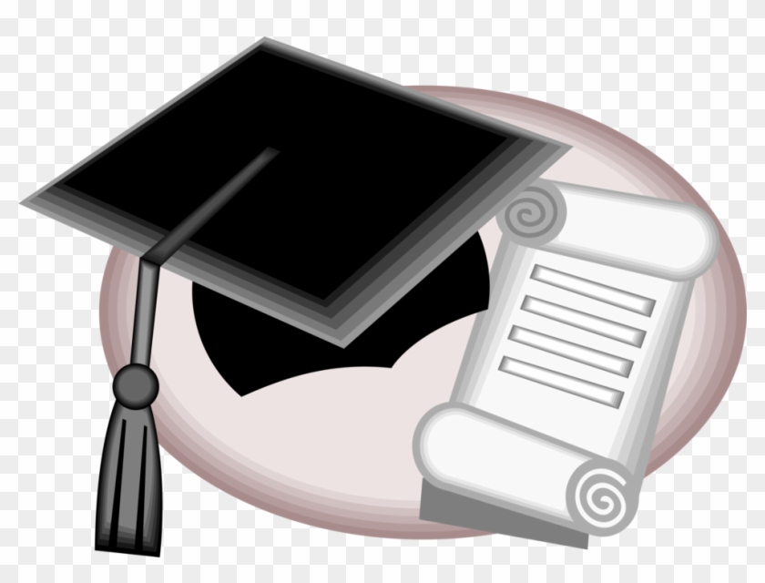 Vector Illustration Of Diploma Scroll Containing Writing - Graduation Diploma Scroll Clipart #2123088
