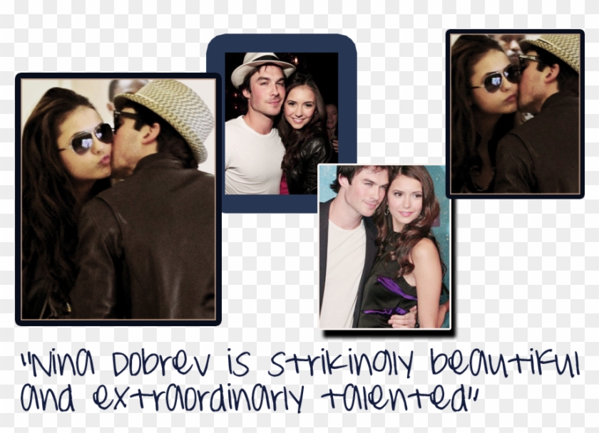 Nylon Tv And Cast Of Vampire Diaries - Collage Clipart