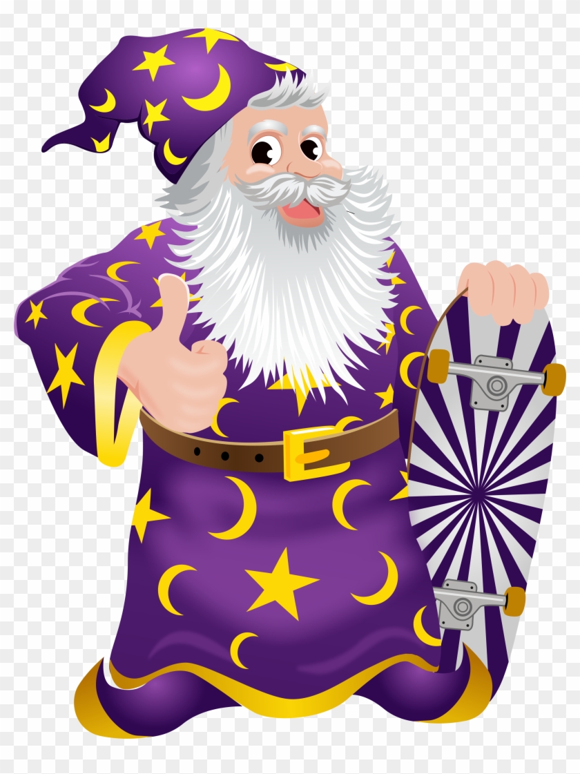 Wizard - Illustration Clipart #2123509