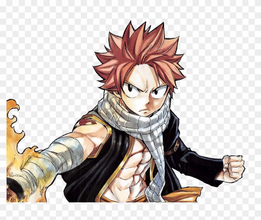 Is This Your First Heart - Natsu Dragneel Manga Clipart