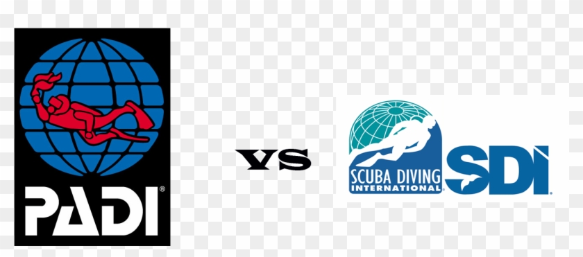 Padi Vs Sdi - Scuba Diving International Clipart