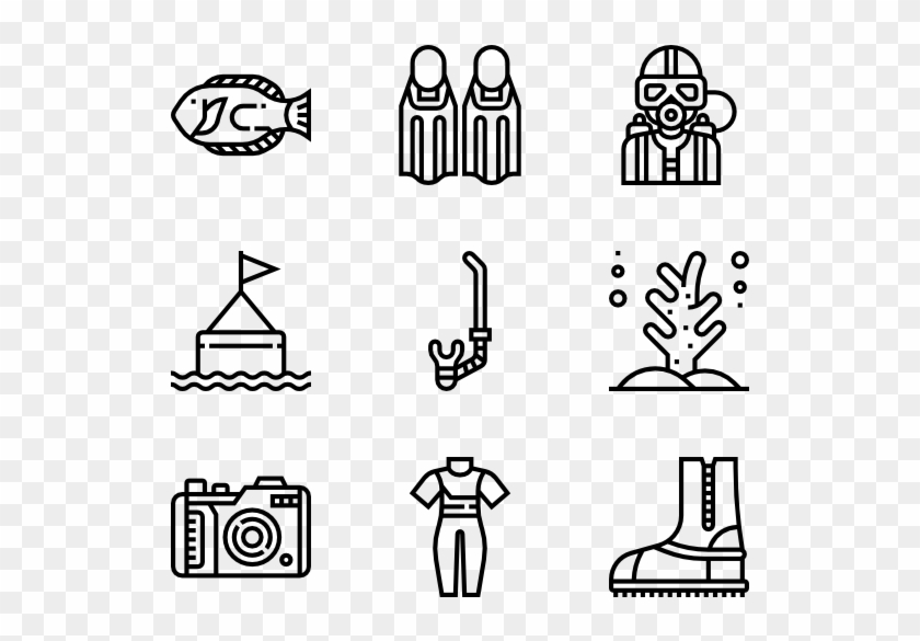 Diving - Iconos De Arquitectura Png Clipart #2124510