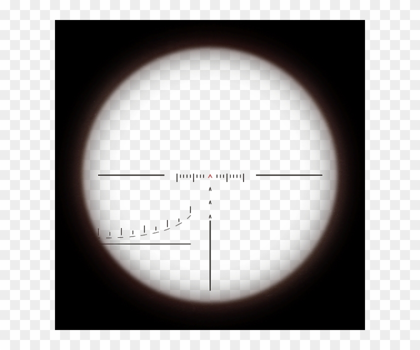 Sniper Scope Transparent Black - Circle Clipart