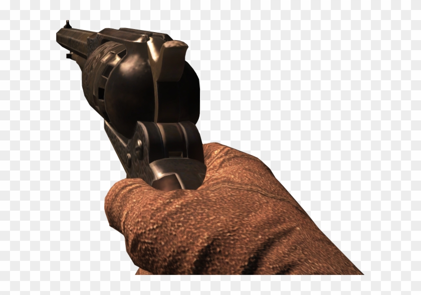 [t5] Remington New Model Army - Buried Revolver Clipart