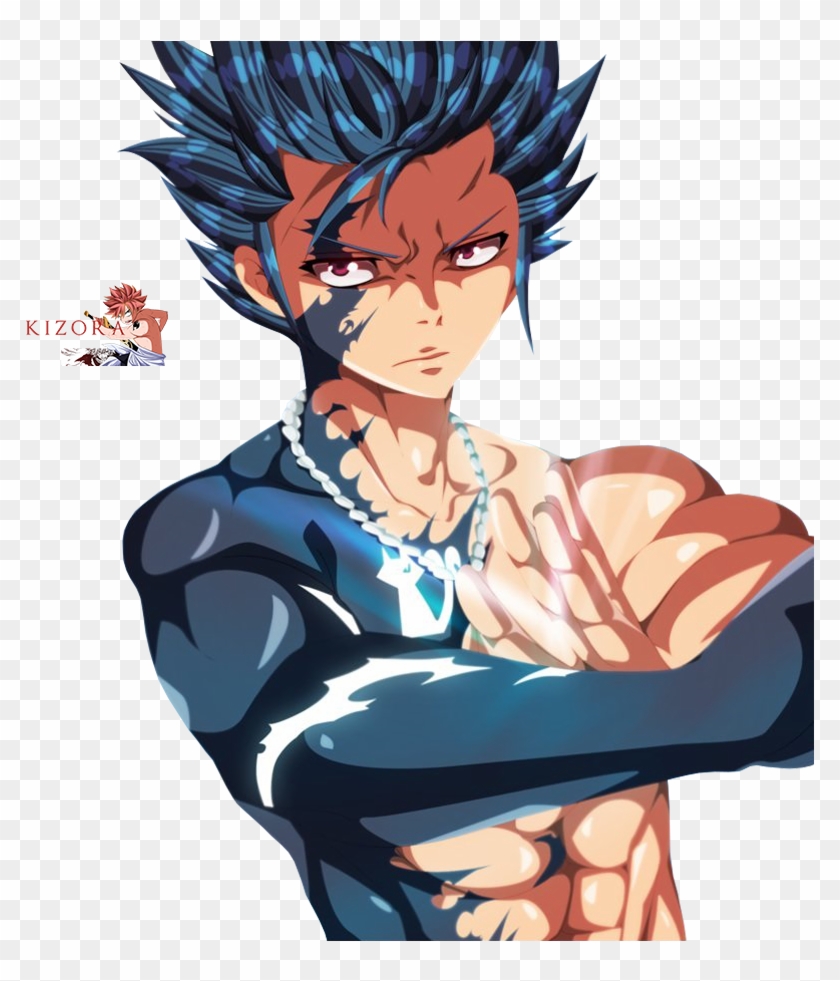 19 Natsu Transpa Blue Huge Bie For Powerpoint - Grey Fullbuster Ice Demon Slayer Clipart