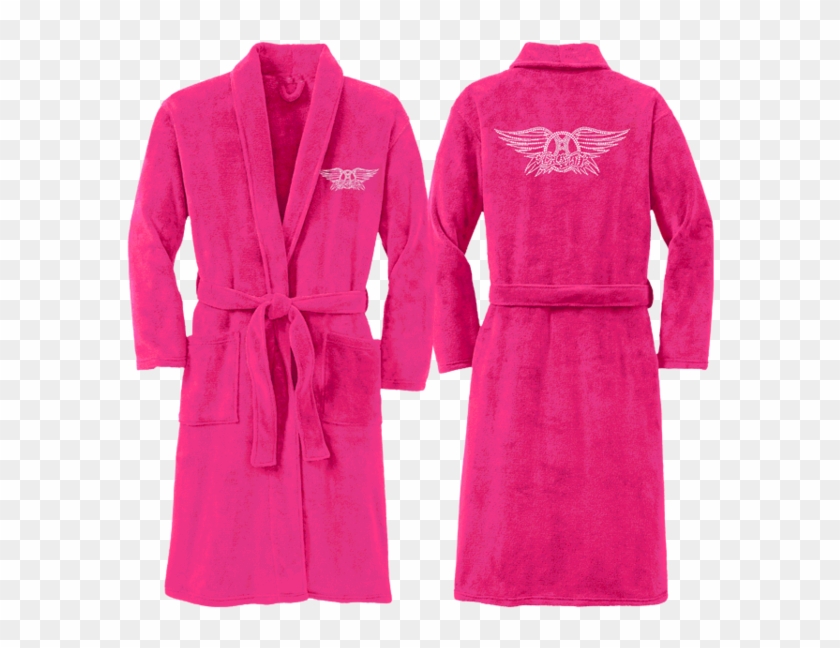Bling Wings Logo Plush Robe - Plush Mens Robe Clipart #2125480