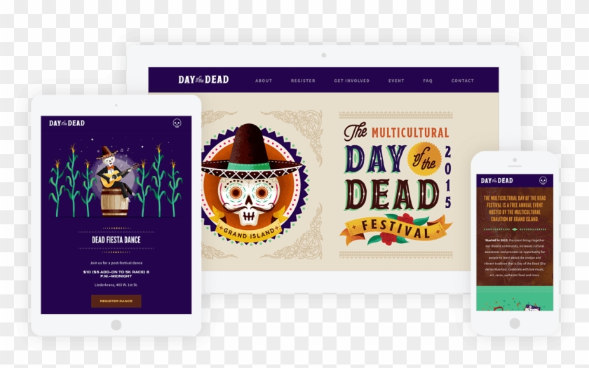 We Made It Easy To Discover What Was Happening At The - Infographic Day Of The Dead Clipart #2125511