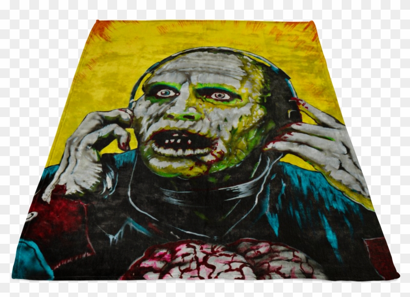 Bub From Day Of The Dead Fleece Blanket • Original Clipart