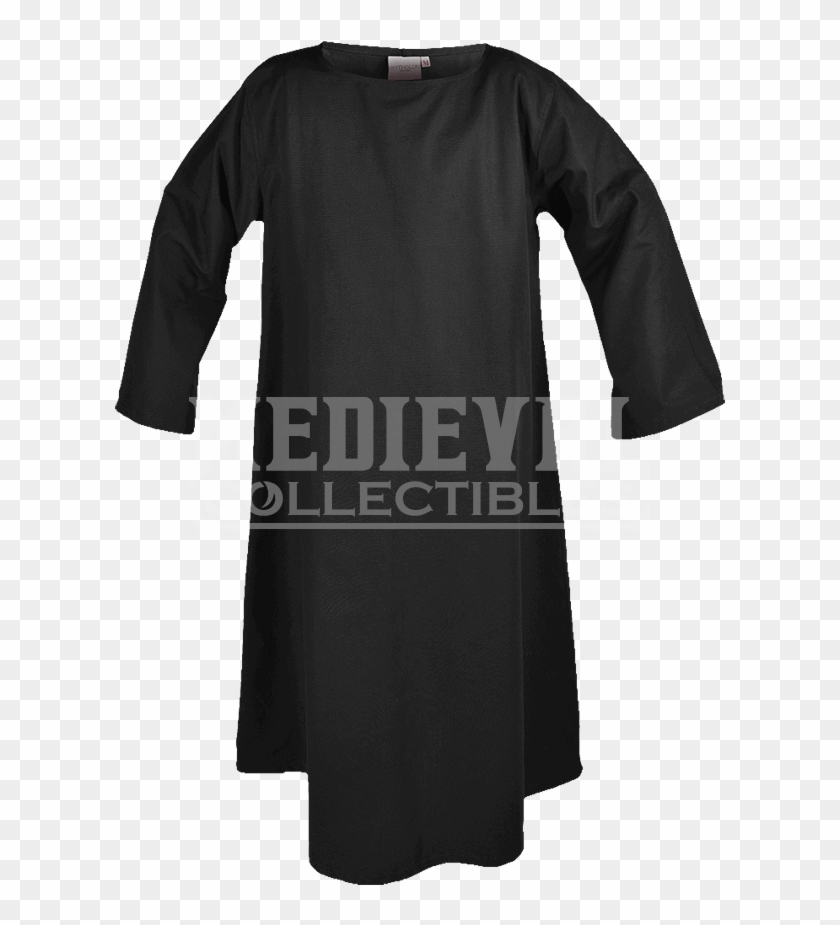 Black Wool Robe Hood Clipart