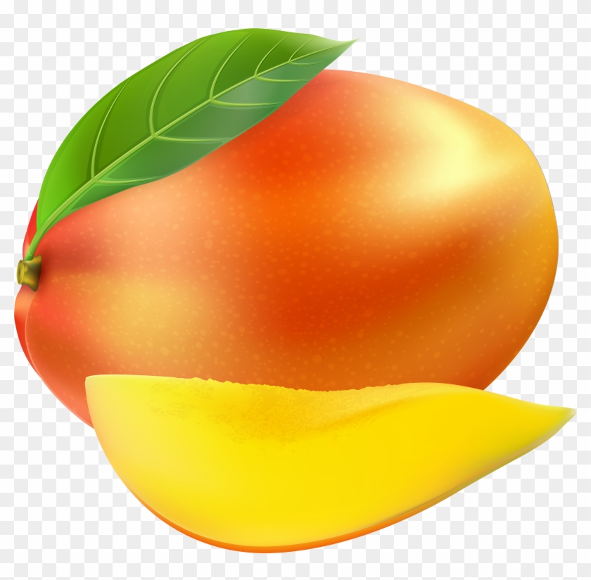 Mango Fruit Png Clip Art Image - Nectarine Transparent Png #2125762