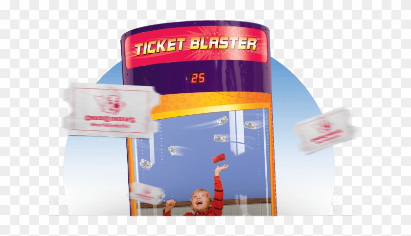1 - Chuck E Cheese Ticket Blaster Clipart