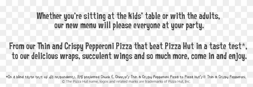 Chuck E Cheese - Ejemplo De Report Clipart