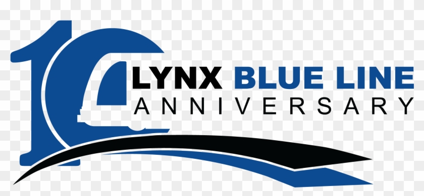 Lynx Blue Line Celebrates Its 10th Anniversary And - Graphic Design Clipart