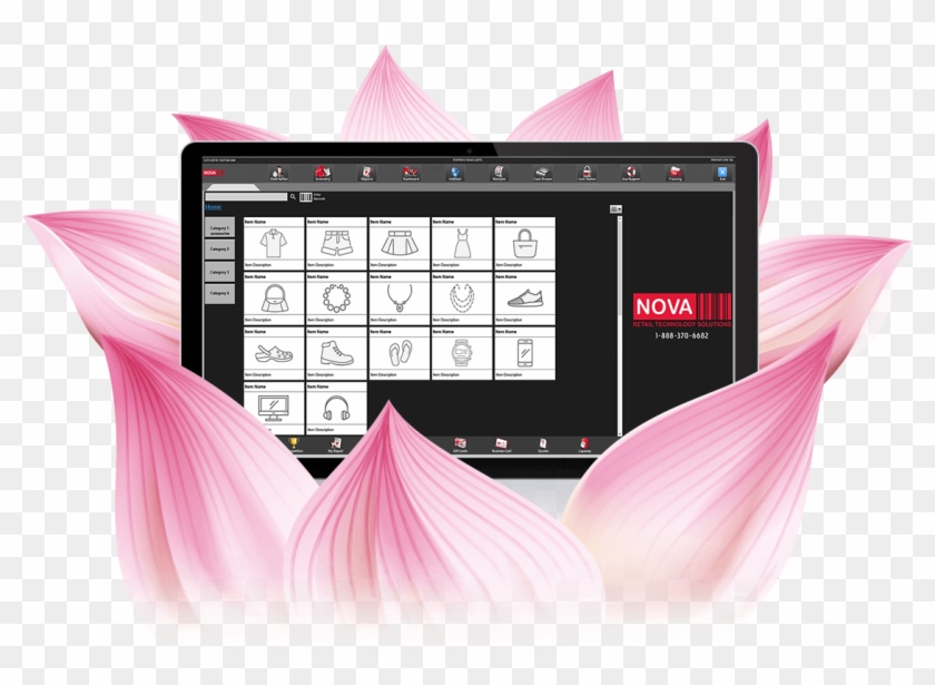 Cosmetics Business - Illustration Clipart