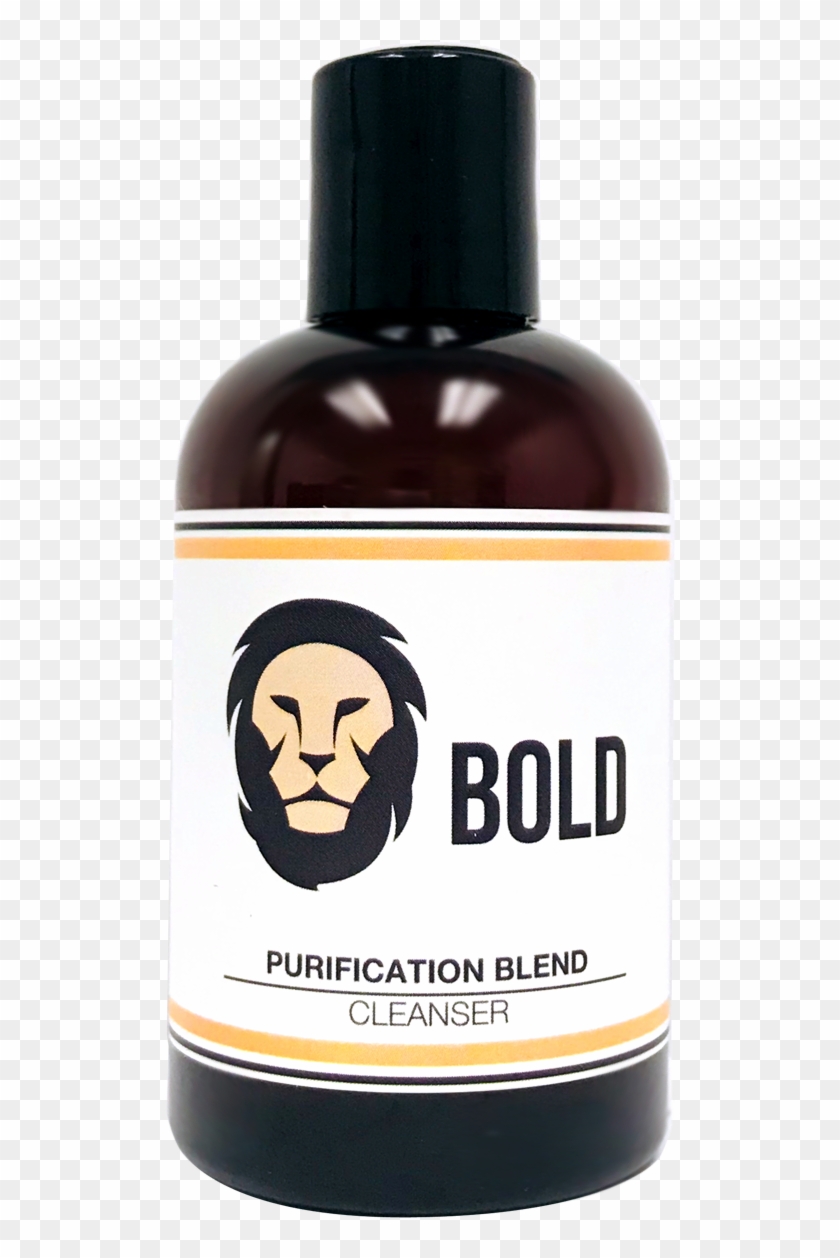 Bold Skin & Care Products For Men - Glass Bottle Clipart