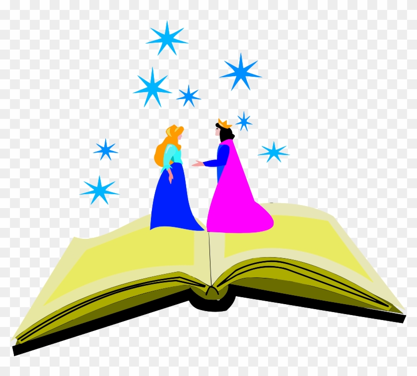 Bunny Clipart 2 Image - Fairy Tale Book - Png Download