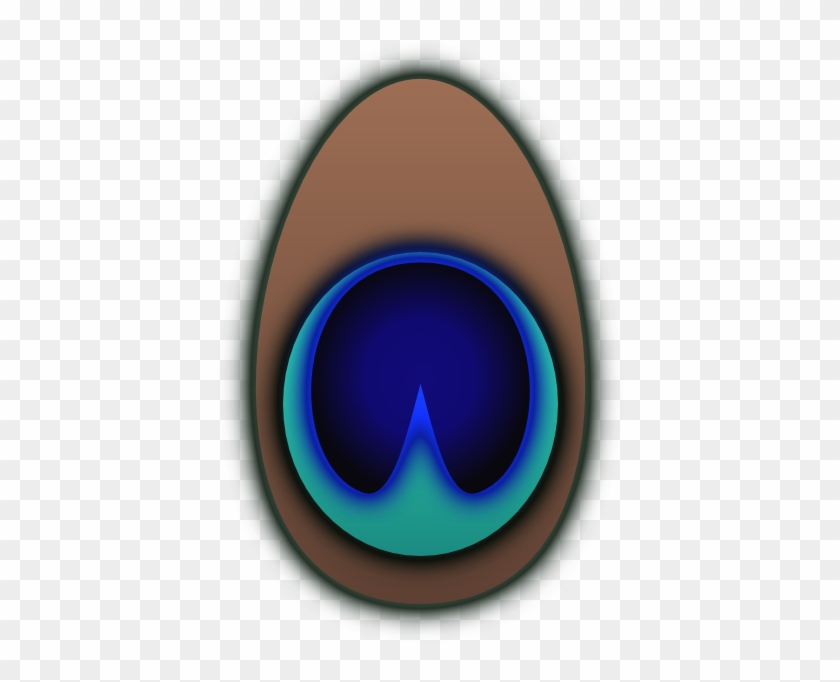 Cartoon Peacock Clip Art - Circle - Png Download #2127439