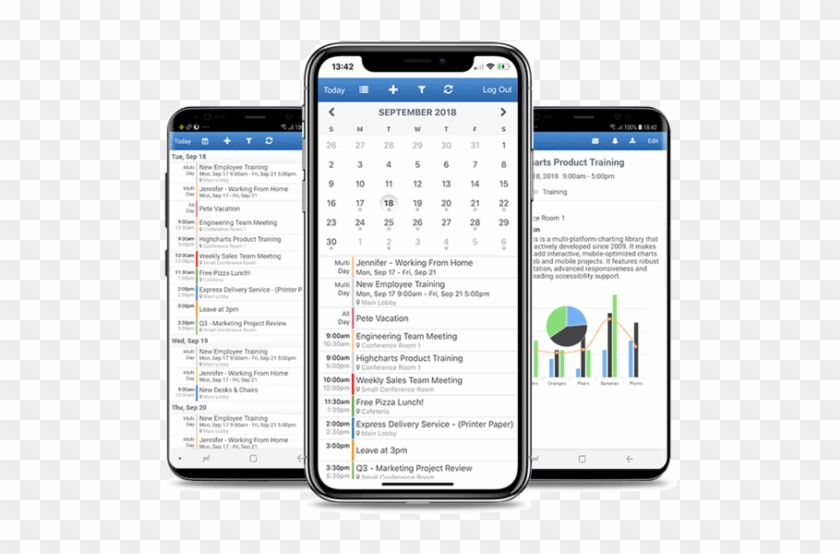 Calendarwiz Offers Mobile App For Ios And Android - Mobile Calendar App Clipart