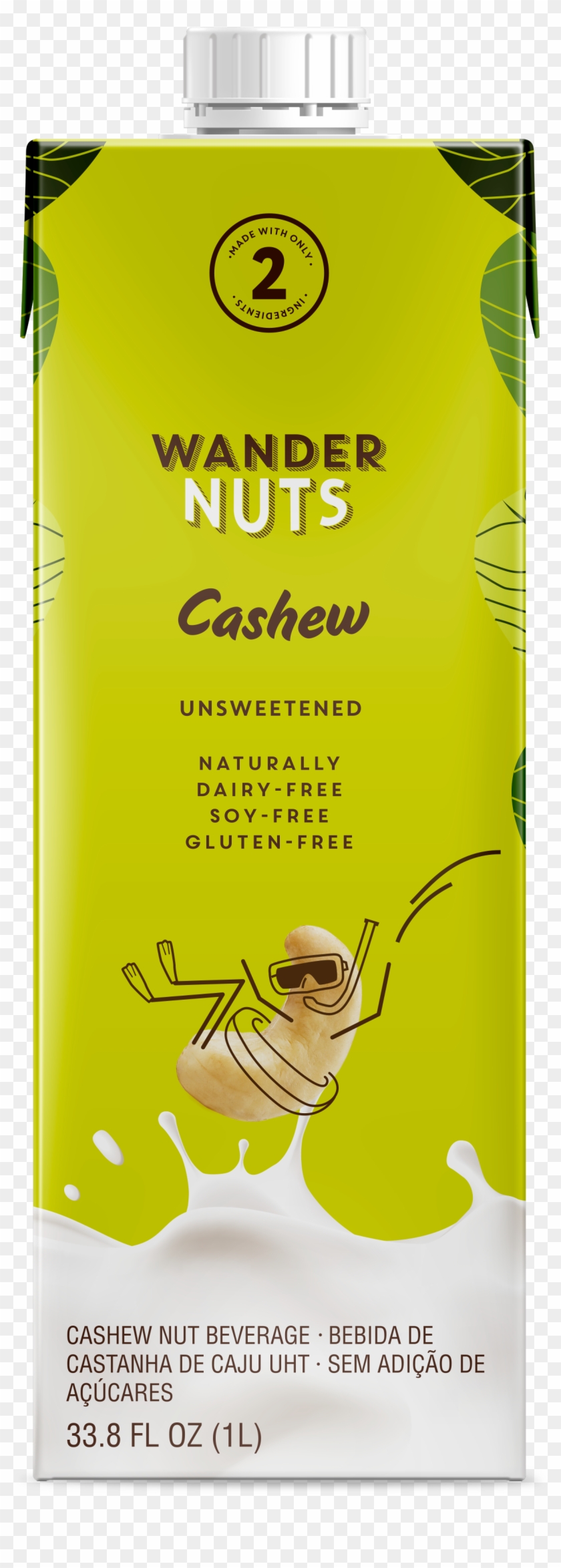 Cashew Nut Beverage - Leite De Castanha De Caju Com Coco Clipart #2128059
