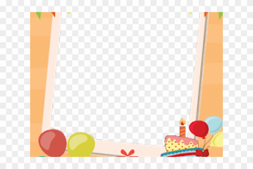 Birthday Frame - Balloon Clipart #2128189