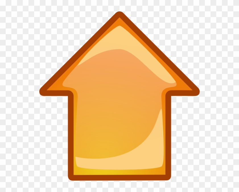 Orange Arrow No Background Clipart #2128556