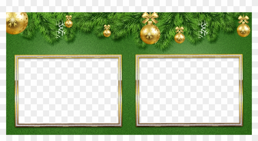 New Year& - Transparent Background Christmas Frame Clipart