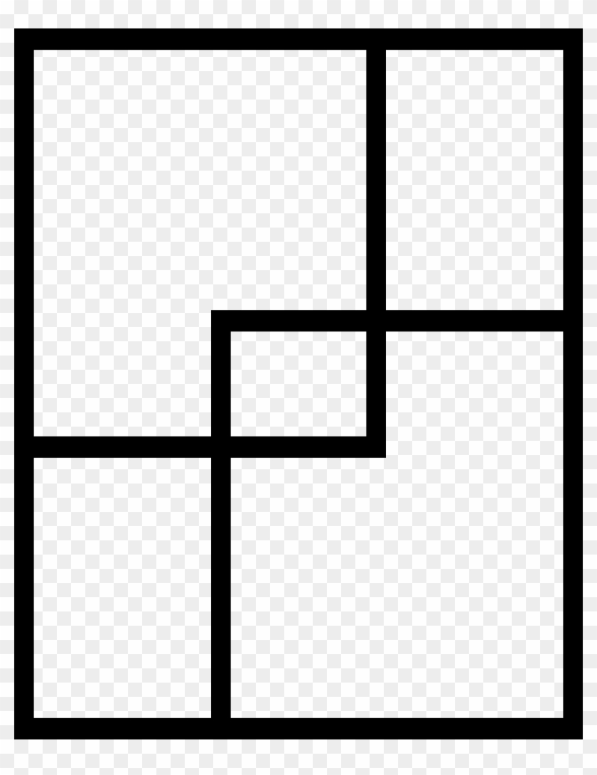 Transparent Collage Frames 47476 - 5 Photo Frames Png Clipart