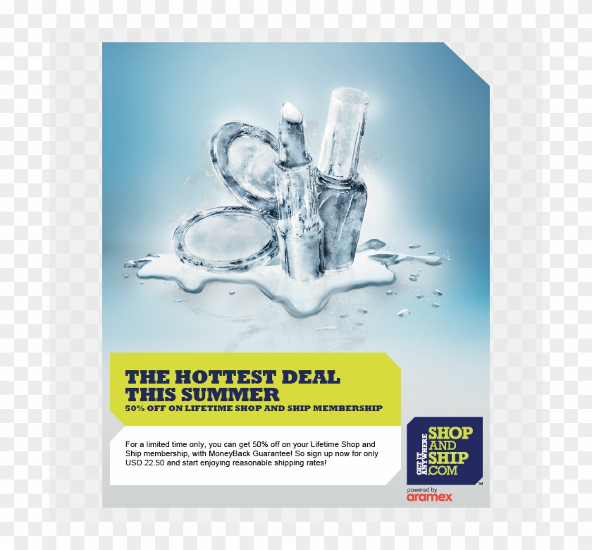 Shop And Ship Summer Offer - Cool Summer Offer Ads Clipart