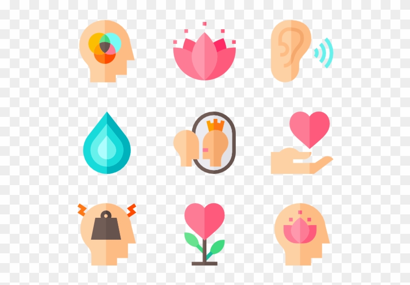 Yoga And Midfulness Clipart #2128897