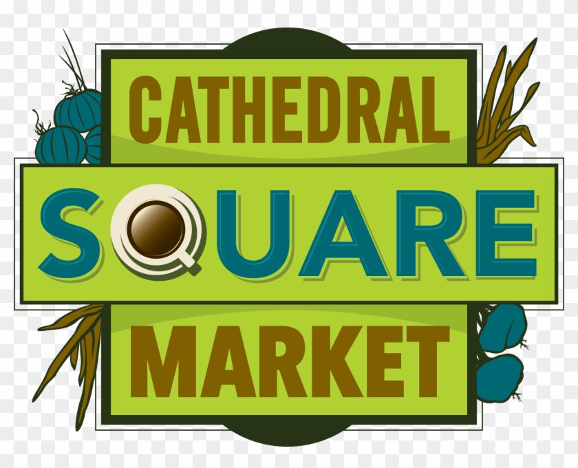 Cathedral Square Market To Offer Local Produce And - Graphic Design Clipart #2129029