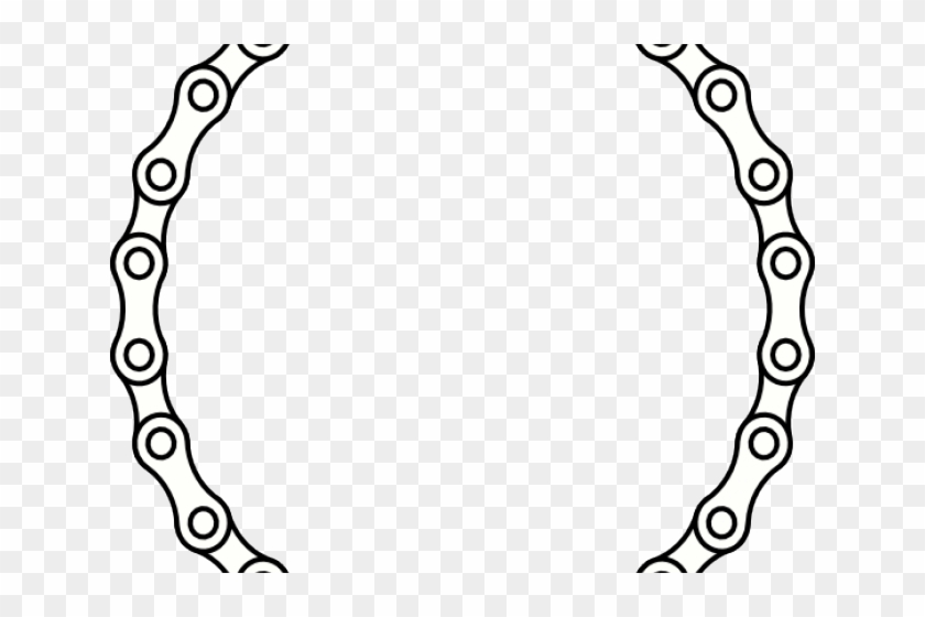 Chain Clipart Vector - Cartoon Dirt Bike Tire - Png Download